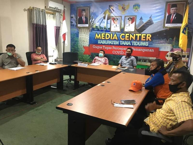 Video Confrence Terkait Lomba Inovasi Daerah Dalam Tatanan Normal Baru Produktif dan Aman Covid-19